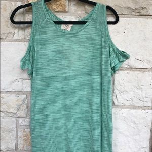 Mint Cold Shoulder